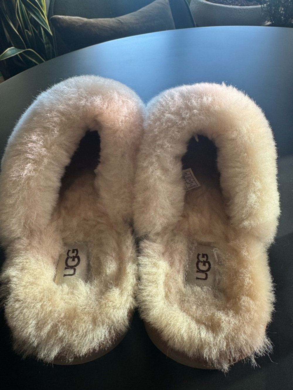 UGG Cozy Slippers- Cream- Size 9 - Picture 3 of 9